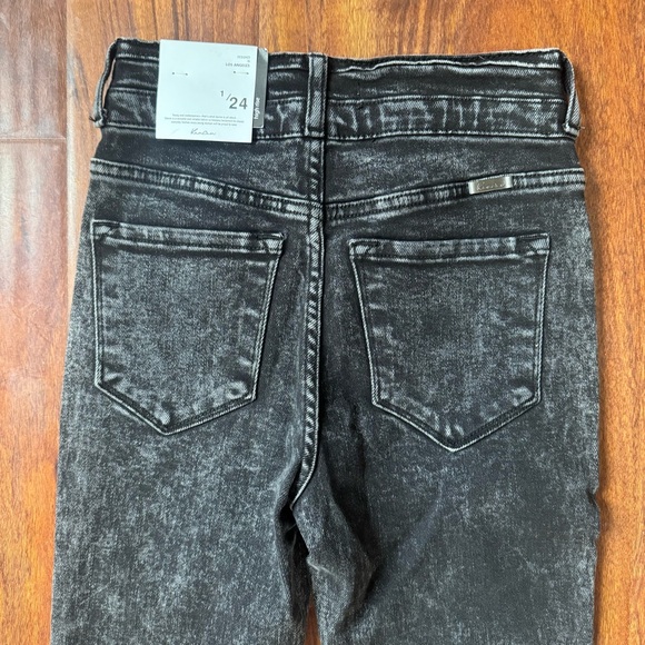 NWT Kancan Black High Waist Flare Jeans 24 - Picture 8 of 10